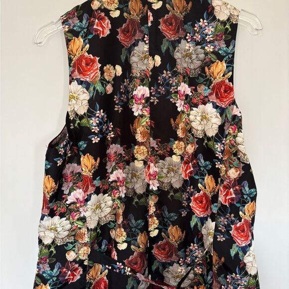Paisley & Gray Floral Blouse - Black and Multicolor - Picture 2 of 4